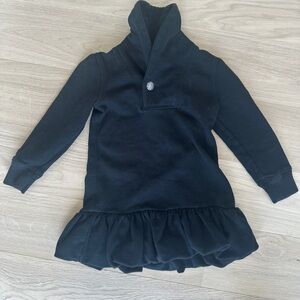 Ralph Lauren Girls Black Knit Dress 3/3T